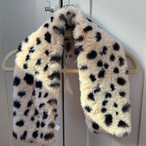 Faux Fur Collar Scarf